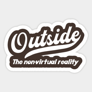 Outside Sticker